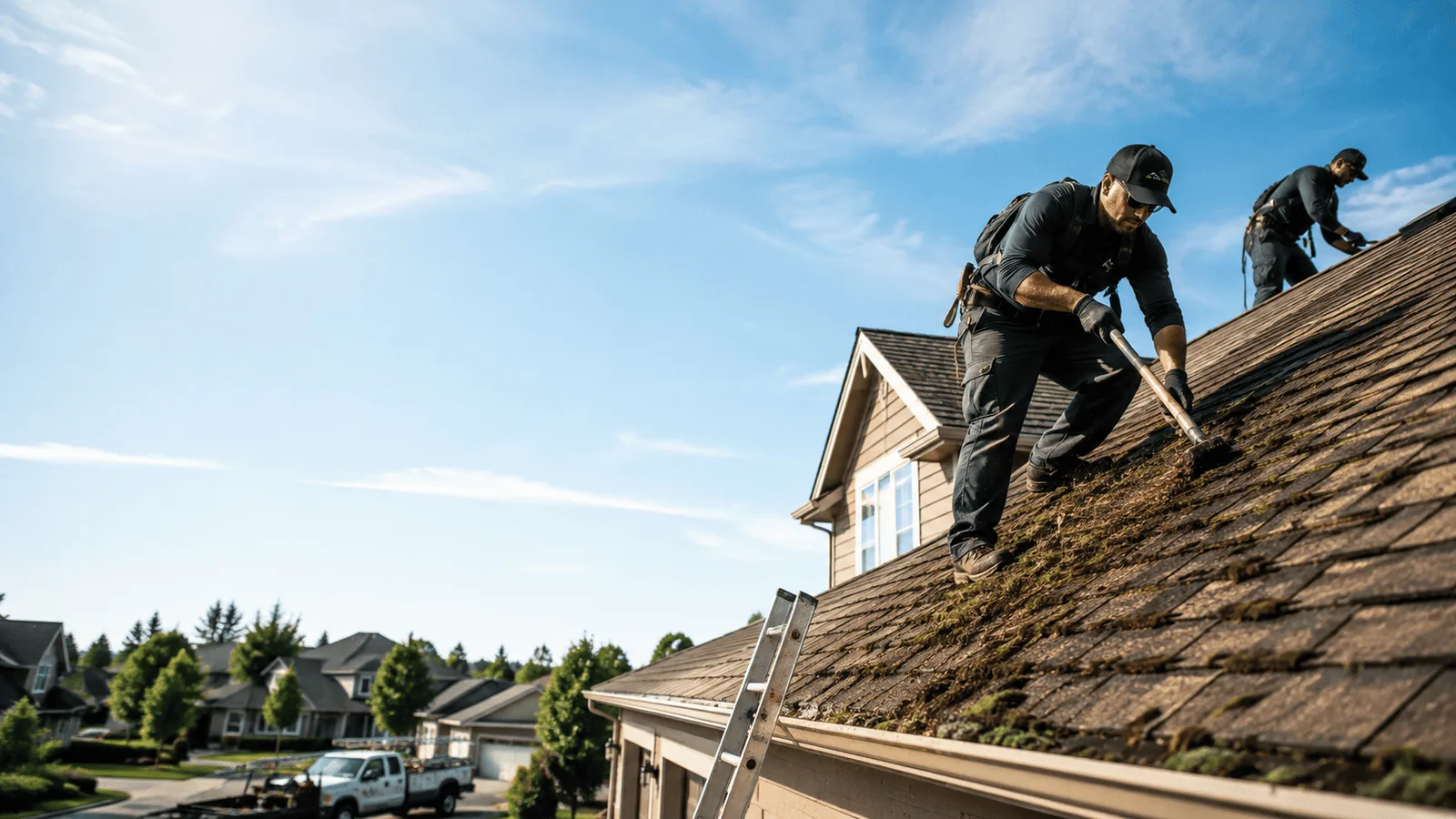 Roof Moss Removal in Madrid, NE near me